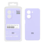قاب سیلیکونی پاک کنی اورجینال Master Quality مدل Xiaomi Redmi A5 / Poco C71 - یاسی (پک دار)