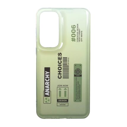 قاب مات پشت سخت دور ژله ای Samsung Galaxy A35 / A55 - طرح 98