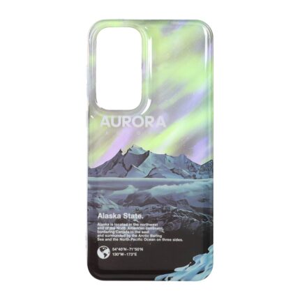 قاب مات پشت سخت دور ژله ای Samsung Galaxy A35 / A55 - طرح 101