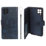 کیف موبایل مگنتی درجه یک داخل خز MNC Plus مدل Samsung Galaxy A22 4G / M22 / M32 4G / F22 - سرمه ای