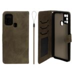 کیف موبایل مگنتی درجه یک داخل خز MNC Plus مدل Samsung Galaxy M31 - سبز زیتونی