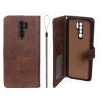 کیف موبایل مگنتی درجه یک داخل خز MNC Plus مدل Xiaomi Redmi 9 / Redmi 9 Prime / Poco M2 - قهوه ای