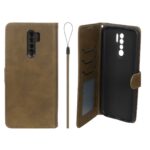 کیف موبایل مگنتی درجه یک داخل خز MNC Plus مدل Xiaomi Redmi 9 / Redmi 9 Prime / Poco M2 - سبز زیتونی