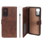 کیف موبایل مگنتی درجه یک داخل خز MNC Plus مدل Xiaomi Redmi Note 12 Pro 4G / Redmi Note 11 Pro - قهوه ای