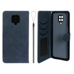کیف موبایل مگنتی درجه یک داخل خز MNC Plus مدل Xiaomi Redmi Note 9S / Redmi Note 9 Pro / Redmi Note 9 Pro Max - سرمه ای