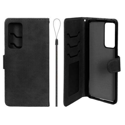 کیف موبایل مگنتی درجه یک داخل خز MNC Plus مدل Xiaomi Mi 12 / Mi 12X - مشکی