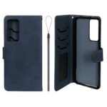 کیف موبایل مگنتی درجه یک داخل خز MNC Plus مدل Xiaomi Mi 12 / Mi 12X - سرمه ای