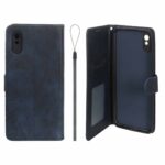 کیف موبایل مگنتی درجه یک داخل خز MNC Plus مدل Xiaomi Redmi 9A / Redmi 9A Sport / Redmi 9AT - سرمه ای