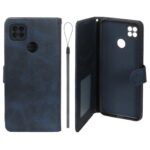 کیف موبایل مگنتی درجه یک داخل خز MNC Plus مدل Xiaomi Redmi 10A / Redmi 9C / Poco C31 - سرمه ای