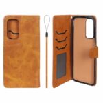 کیف موبایل مگنتی درجه یک داخل خز MNC Plus مدل Xiaomi Mi 10T / Mi 10T Pro / K30S - عسلی