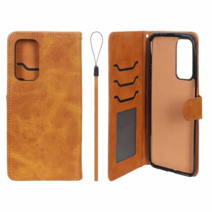 کیف موبایل مگنتی درجه یک داخل خز MNC Plus مدل Xiaomi Mi 10T / Mi 10T Pro / K30S - عسلی
