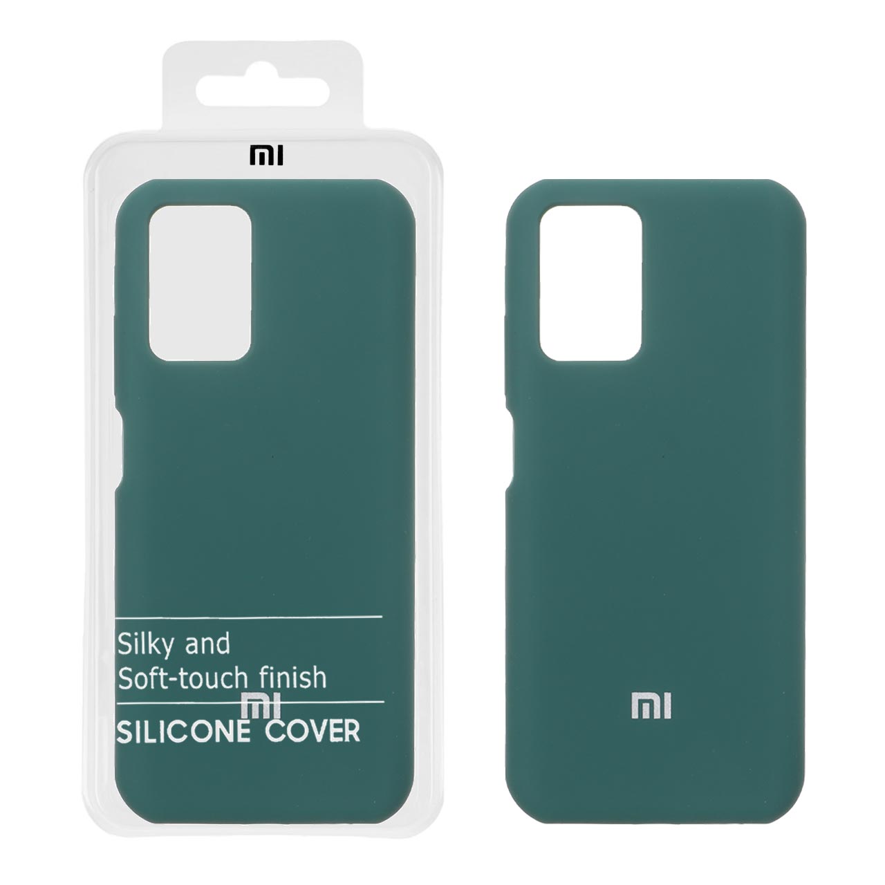 1592440 قاب سیلیکونی پاک کنی اورجینال درجه یک Xiaomi Redmi Note 10 4G / Redmi Note 10S / Poco M5S - سبز (پک دار) - تصویر 1