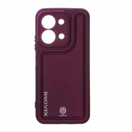 قاب Solid Case منحنی Golden Lion مدل Xiaomi Redmi 15C / Poco C85 - بنفش تیره