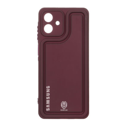 قاب Solid Case منحنی Golden Lion مدل Samsung Galaxy A07 - بنفش تیره