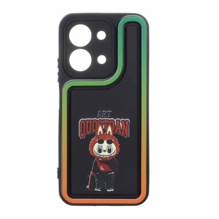 قاب Solid Case منحنی LUCKY طرح دار Xiaomi Redmi 15C / Poco C85 - کد 316