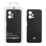 قاب نیو سیلیکون محافظ لنزدار RFF مدل Xiaomi Redmi Note 12 5G / Poco X5 5G - مشکی (پک دار)