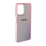 قاب SO COOL لنز متال لوگودار دور رنگی Samsung Galaxy A22 4G / M22 / M32 4G / F22 - صورتی بنفش