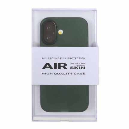 قاب Original KDoo Air Skin مدل Apple iPhone 17 - سبز (پک دار) - NTC