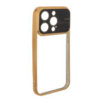 قاب دور رنگی محافظ لنز شیشه ای Apple iPhone 15 Pro - طلایی