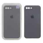 قاب سیلیکونی پاک کنی اورجینال Master Quality مدل Apple iPhone 7 Plus / iPhone 8 Plus - خاکستری (پک دار)