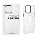 قاب اورجینال Magic Mask مات Magsafe بلک لنز Apple iPhone 17 Pro Max - سفید (پک دار)