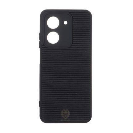 قاب Golden Lion شیاردار Xiaomi Redmi A5 / Poco C71 - مشکی کد1