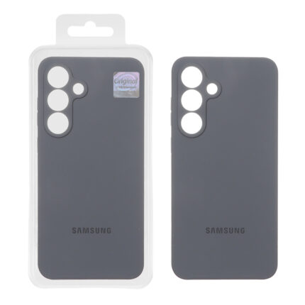 قاب سیلیکونی پاک کنی اورجینال Master Quality مدل Samsung Galaxy S25 FE - خاکستری (پک دار)