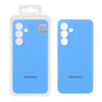 قاب سیلیکونی پاک کنی اورجینال Master Quality مدل Samsung Galaxy S25 FE - آبی (پک دار)