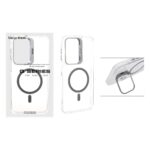 قاب اورجینال Q Series Bracket کریستالی Magsafe لنز استندشو Samsung Galaxy A17 / A16 / A26 - خاکستری (پک دار)