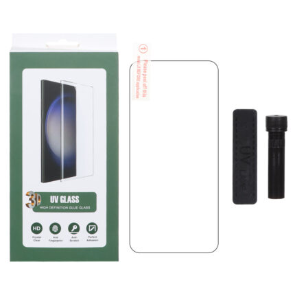 محافظ صفحه نمایش شیشه ای UV 3D Glass مدل Xiaomi Redmi Note 14 pro 5G / Note 14 Pro plus 5G / Note 13 Pro plus 5G / Poco X7 5G (پک دار)