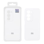 قاب سیلیکونی پاک کنی اورجینال Master Quality مدل Xiaomi Redmi 15 4G - سفید (پک دار)