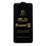 محافظ صفحه نمایش شیشه ای Xiaomi Redmi 15 / Poco M7 4G - Full Cover Super X - مشکی (بدون پک)