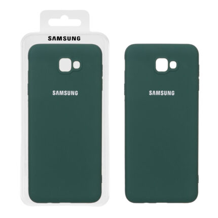 قاب نیو سیلیکون محافظ لنزدار RFF مدل Samsung Galaxy J7 Prime / G610 - سبز (پک دار)