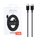 کابل شارژ 1.8 متری فست و Samsung Type-C to Type PD مدل EP-DW767 - مشکی - (گارانتی پارتیان پایا)