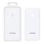 قاب سیلیکونی پاک کنی اورجینال Master Quality مدل Samsung Galaxy A30 / A20 - سفید (پک دار)