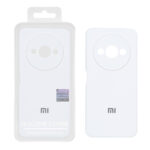 قاب سیلیکونی پاک کنی اورجینال Master Quality مدل Xiaomi Redmi A3 / A3x / Poco C61 - سفید (پک دار)