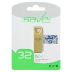 فلش مموری Save it USB2.0 مدل SKY ظرفیت 32GB - طلایی (گارانتی مادام العمر آی تین)