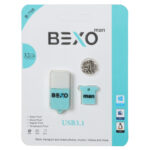 فلش مموری BEXO USB3.1 مدل B-710 ظرفیت 32GB - آبی روشن (گارانتی داده پردازی آواتک)