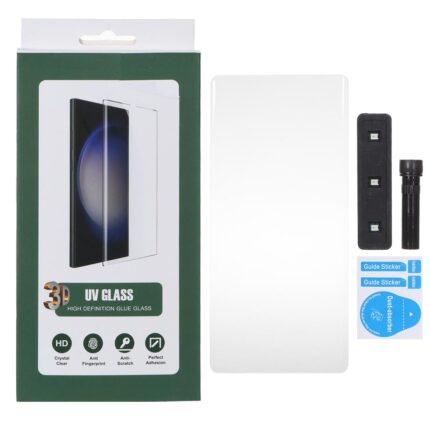 محافظ صفحه نمایش شیشه ای UV 3D Glass مدل Samsung Galaxy Note20 Ultra (پک دار)