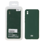 قاب نیو سیلیکون محافظ لنزدار RFF مدل Xiaomi Redmi 9A / Redmi 9A Sport / Redmi 9AT - سبز (پک دار)