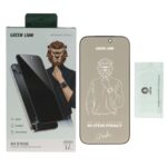 محافظ صفحه نمایش شیشه ای اورجینال Green Lion Steve Privacy مدل Apple iPhone 17 Pro (پک دار)