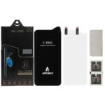 محافظ صفحه نمایش شیشه ای اورجینال Artoriz با برچسب محافظ پشت گوشی Apple iPhone 7 / 8 / SE 2020 - مشکی (پک دار)
