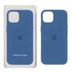 قاب سیلیکونی پاک کنی اورجینال Apple iPhone 13 / iPhone 14 - آبی تیره (پک اصلی)