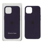 قاب سیلیکونی پاک کنی اورجینال Apple iPhone 13 / iPhone 14 - بنفش تیره (پک اصلی)