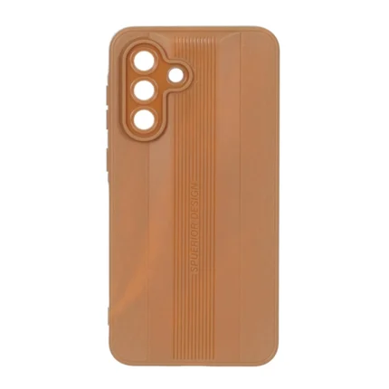 قاب Spuerior Design محافظ لنزدار Samsung Galaxy A56 / A36 - عسلی