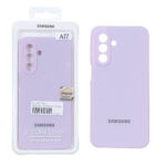 قاب سیلیکونی پاک کنی اورجینال Master Quality مدل Samsung Galaxy A17 / A26 - یاسی (پک دار)
