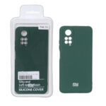 قاب نیو سیلیکون محافظ لنزدار RFF مدل Xiaomi Redmi Note 11 4G / Redmi Note 11S - سبز (پک دار)