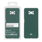قاب نیو سیلیکون محافظ لنزدار RFF مدل Xiaomi Poco X3 / Poco X3 Pro / Poco X3 NFC - سبز (پک دار)