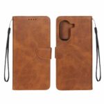 کیف چرمی موبایل مگنتی Xiaomi Poco X7 Pro - عسلی