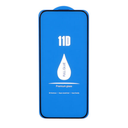 محافظ صفحه نمایش شیشه ای 11D درجه یک NTC - Apple iPhone 16 / iPhone 15 / iPhone 14 Pro - Full Cover J.C.Comm